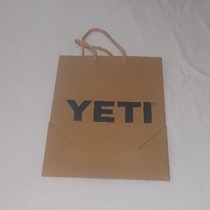 YETI Brown Shopping Bag New Condition